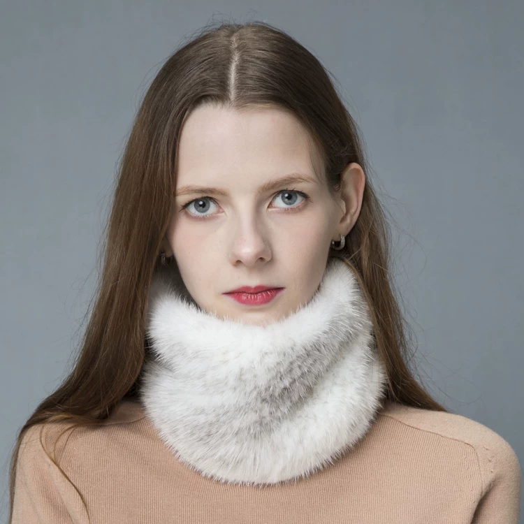 Mink fur headband